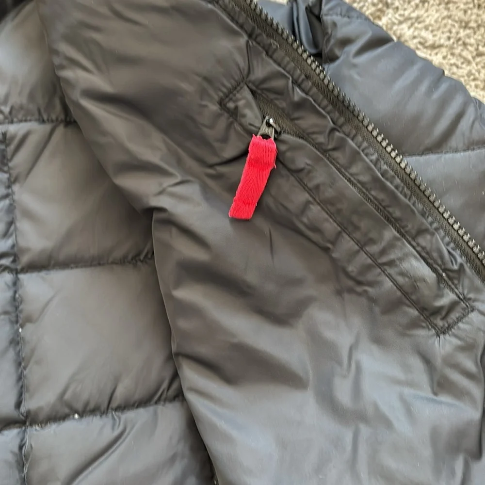 Land’s End Men's Black Quilted Puffer Jacket